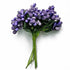 Purple Artificial Pollen Flower Set Of 4 Bunch